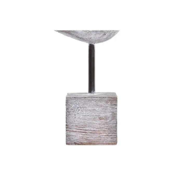 Decorative Figure DKD Home Decor Grey Natural Bird Mediterranean 23 x 9 x 26,7 cm - Декорация и Осветление<<<Дом