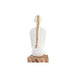 Decorative Figure DKD Home Decor Lady Brown White (2 Units) - Декорация и Осветление<<<Дом Градина<<<BigBuy&&&Други