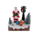 Decorative Figure DKD Home Decor LED Light Resin Snow Doll (9 x 9 x 13 cm) (2 Units) - Декорация и Осветление<<<Дом