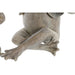 Decorative Figure DKD Home Decor Music 23 x 19,5 x 22,5 cm Brown Frog (3 Units) - Декорация и Осветление<<<Дом
