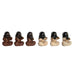 Decorative Figure DKD Home Decor Red Beige Resin Monk Oriental (12 x 7,5 x 15,5 cm) (6 Units) - Декорация и