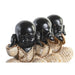 Decorative Figure DKD Home Decor Red Beige Resin Monk Oriental (12 x 7,5 x 15,5 cm) (6 Units) - Декорация и
