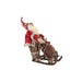 Decorative Figure DKD Home Decor Red Grey Wood Father Christmas 42 x 22 x 48 cm - Декорация и Осветление<<<Дом
