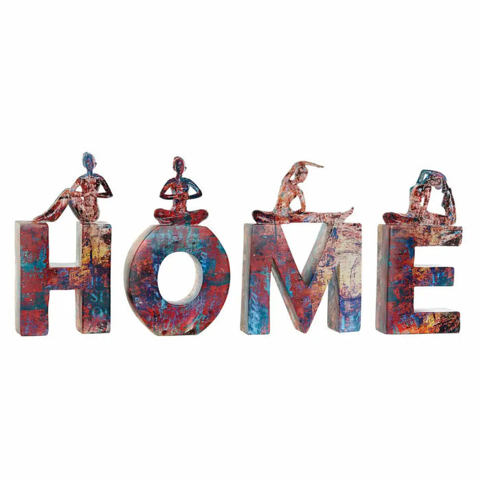 Decorative Figure DKD Home Decor Resin (11.5 x 4.5 x 23 cm) (4 pcs) - Декорация и Осветление<<<Дом