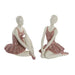 Decorative Figure DKD Home Decor Romantic Ballet Dancer 16 x 11 x 17 cm (2 Units) - Декорация и Осветление<<<Дом