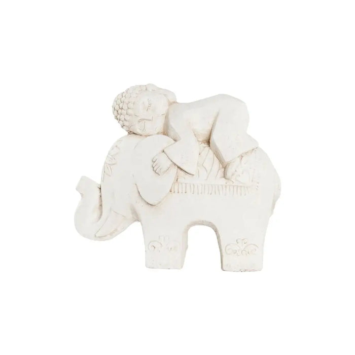 Decorative Figure DKD Home Decor White Elephant Oriental 44 x 22 x 40 cm - Декорация и Осветление<<<Дом