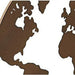 Decorative Figure DKD Home Decor World Map Black Copper White 40 x 1 x 40 cm (3 Pieces) - Декорация и Осветление<<<Дом