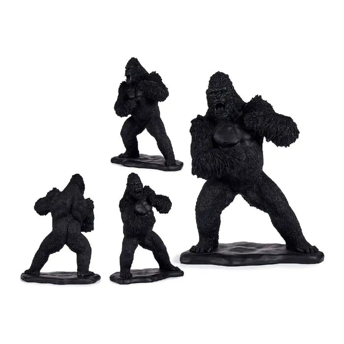 Decorative Figure Gift Decor Black Gorilla 25,5 x 56,5 x 43,5 cm - Декорация и Осветление<<<Дом
