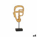 Decorative Figure Gift Decor Golden Face 19,5 x 38 x 10,5 cm (4 Units) - Декорация и Осветление<<<Дом