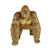 Decorative Figure Gift Decor Golden Gorilla 20 x 27,5 x 34 cm (2 Units) - Декорация и Осветление<<<Дом