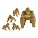 Decorative Figure Gift Decor Golden Gorilla 30 x 35 x 44 cm - Декорация и Осветление<<<Дом Градина<<<BigBuy&&&Други