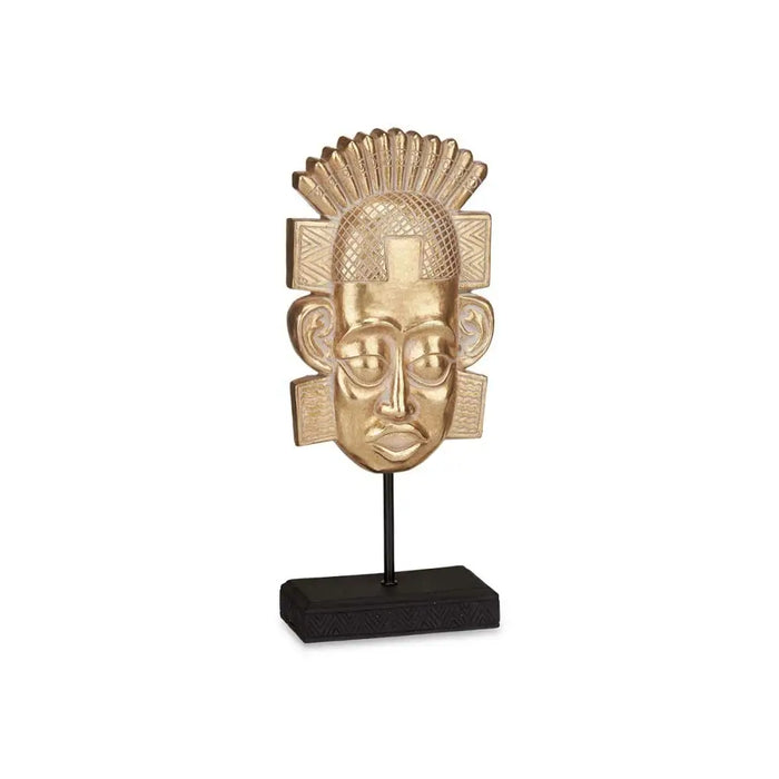 Decorative Figure Gift Decor Golden Indian Man 17,5 x 36 x 10,5 cm (4 Units) - Декорация и Осветление<<<Дом