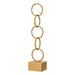 Decorative Figure Gift Decor Golden Rings 12,5 x 60,5 x 12,5 cm - Декорация и Осветление<<<Дом Градина<<<BigBuy&&&Други