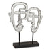 Decorative Figure Gift Decor Silver Face 27 x 32,5 x 10,5 cm - Декорация и Осветление<<<Дом Градина<<<BigBuy&&&Други
