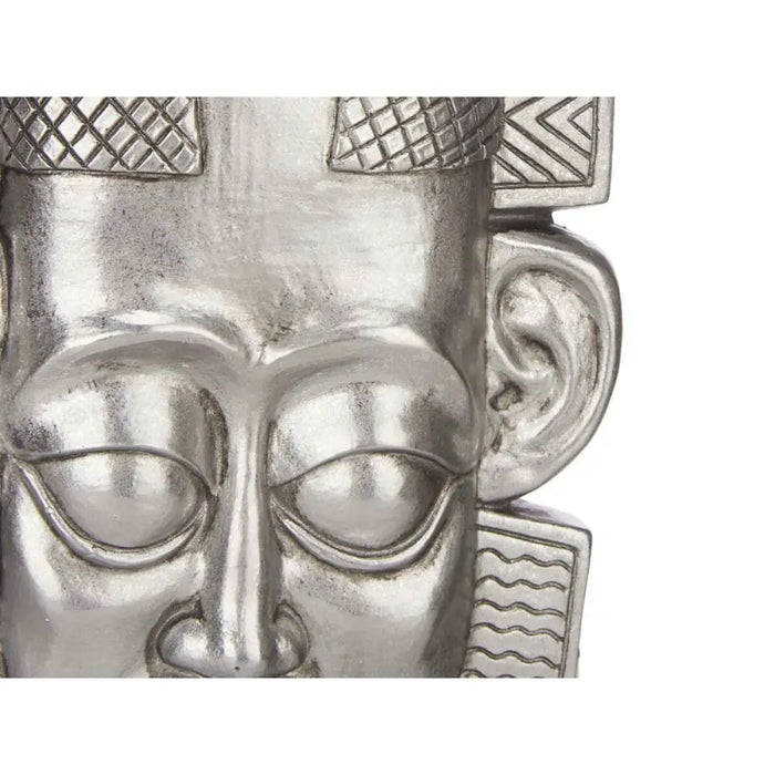 Decorative Figure Gift Decor Silver Indian Man 17,5 x 36 x 10,5 cm (4 Units) - Декорация и Осветление<<<Дом