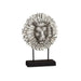 Decorative Figure Gift Decor Silver Lion 28 x 38,5 x 11,5 cm (4 Units) - Декорация и Осветление<<<Дом