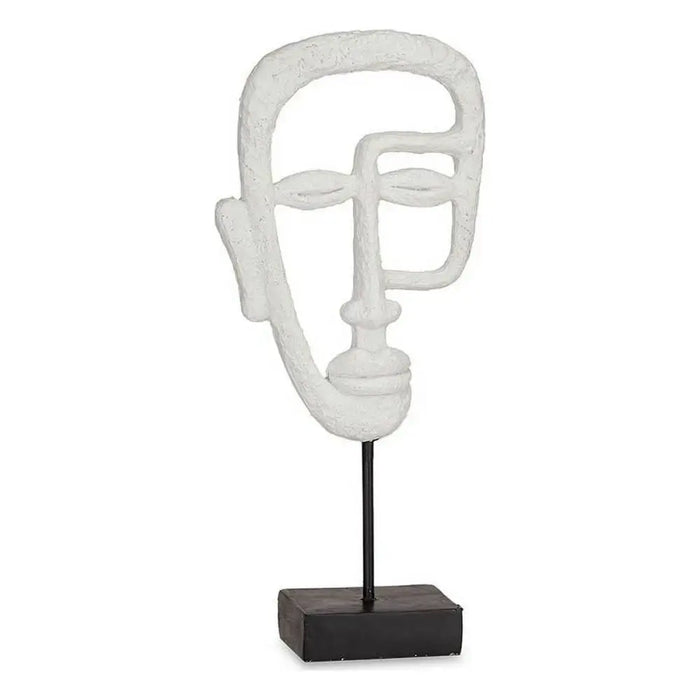 Decorative Figure Gift Decor White Face 19,5 x 38 x 10,5 cm - Декорация и Осветление<<<Дом Градина<<<BigBuy&&&Други