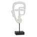 Decorative Figure Gift Decor White Face 19,5 x 38 x 10,5 cm - Декорация и Осветление<<<Дом Градина<<<BigBuy&&&Други