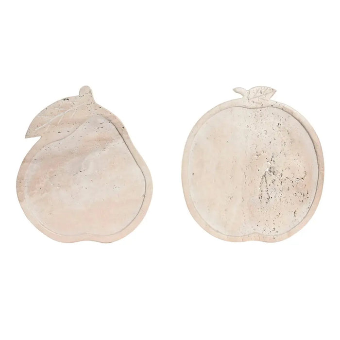 Decorative Figure Home ESPRIT Beige Scandinavian 30 X 27 X 1,8 CM (2 Units) - Декорация и Осветление<<<Дом
