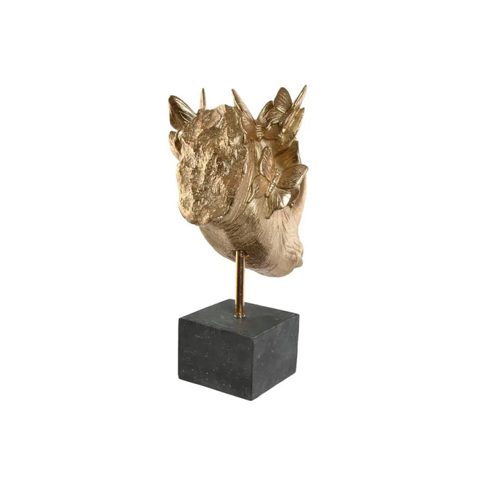 Decorative Figure Home ESPRIT Black Golden 33 x 24 x 43,5 cm - Декорация и Осветление<<<Дом Градина<<<BigBuy&&&Други