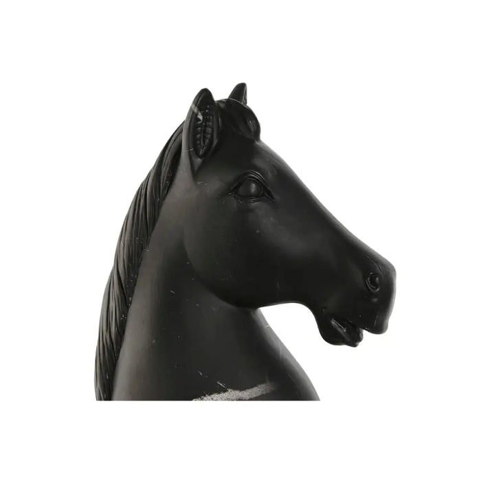 Decorative Figure Home ESPRIT Black Horse 13 x 13 x 33 cm - Декорация и Осветление<<<Дом Градина<<<BigBuy&&&Други