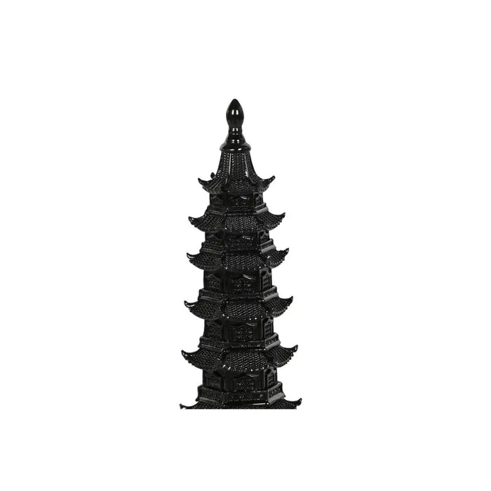 Decorative Figure Home ESPRIT Black Oriental 9 x 9 x 41 cm - Декорация и Осветление<<<Дом Градина<<<BigBuy&&&Други