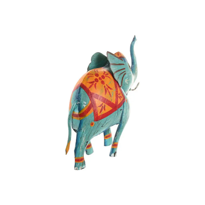 Decorative Figure Home ESPRIT Blue Fuchsia 40 x 12 x 40 cm (2 Units) - Декорация и Осветление<<<Дом