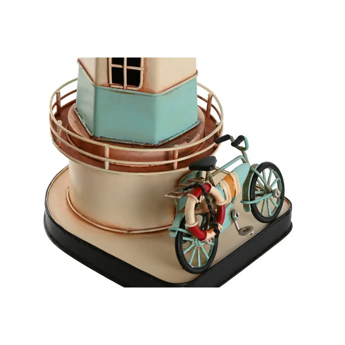 Decorative Figure Home ESPRIT Blue Red Cream Sky blue 13 x 13 x 32 cm (3 Units) - Декорация и Осветление<<<Дом