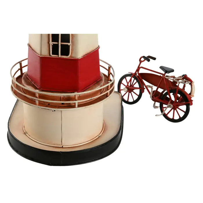 Decorative Figure Home ESPRIT Blue Red Cream Sky blue 13 x 13 x 32 cm (3 Units) - Декорация и Осветление<<<Дом