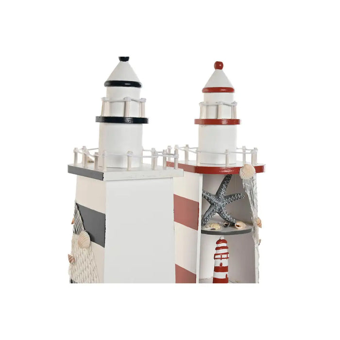 Decorative Figure Home ESPRIT Blue Red Headlight 14 x 16 x 52 cm (2 Units) - Декорация и Осветление<<<Дом