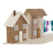 Decorative Figure Home ESPRIT Blue Red Multicolour Houses 25,5 x 9 x 13,5 cm (2 Units) - Декорация и Осветление<<<Дом