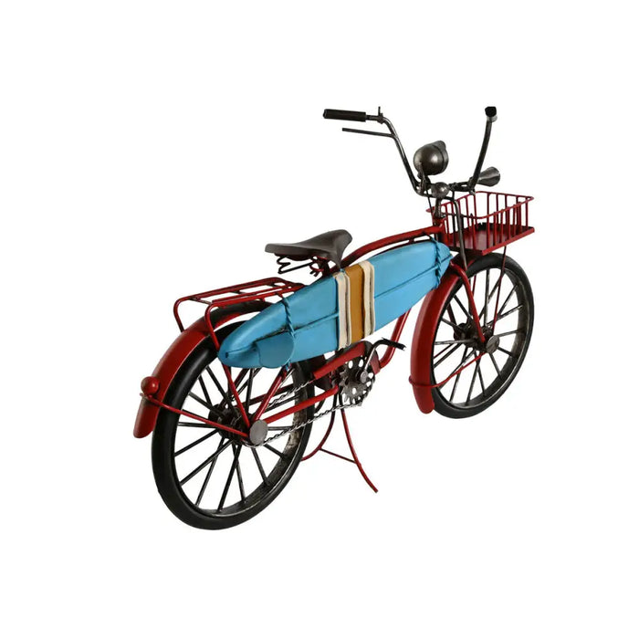 Decorative Figure Home ESPRIT Blue Red Navy Blue 30 x 13 x 22 cm (3 Units) - Декорация и Осветление<<<Дом