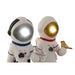 Decorative Figure Home ESPRIT Blue White Red Silver Lady Astronaut 10 x 11 x 29 cm (2 Units) - Декорация и