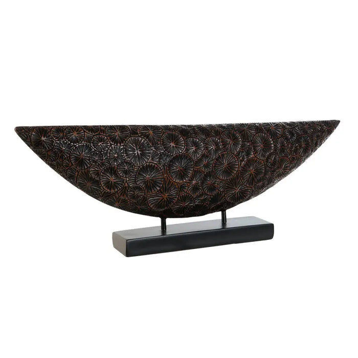 Decorative Figure Home ESPRIT Brown Black Colonial 66 x 8 x 23 cm - Декорация и Осветление<<<Дом