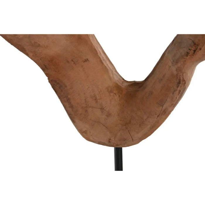 Decorative Figure Home ESPRIT Brown Black Modern 22 X 9 X 44 CM - Декорация и Осветление<<<Дом Градина<<<BigBuy&&&Други