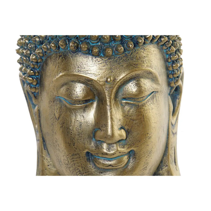 Decorative Figure Home ESPRIT Golden Buddha Oriental 16 x 15,5 x 28 cm - Декорация и Осветление<<<Дом