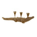 Decorative Figure Home ESPRIT Golden Candle Holder 42,5 x 12,5 x 11,5 cm - Декорация и Осветление<<<Дом