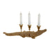 Decorative Figure Home ESPRIT Golden Candle Holder 42,5 x 12,5 x 11,5 cm - Декорация и Осветление<<<Дом