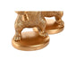 Decorative Figure Home ESPRIT Golden Dog 16,5 X 13 X 27 CM (2 Units) - Декорация и Осветление<<<Дом