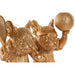 Decorative Figure Home ESPRIT Golden Dog 16,5 X 13 X 27 CM (2 Units) - Декорация и Осветление<<<Дом