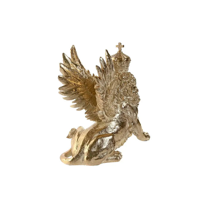 Decorative Figure Home ESPRIT Golden Lion 20 x 10,5 x 17,5 cm 29 x 13 x 25 cm (2 Units) - Декорация и Осветление<<<Дом