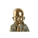 Decorative Figure Home ESPRIT Golden Monk Oriental 17 x 13,6 x 21,8 cm - Декорация и Осветление<<<Дом