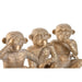 Decorative Figure Home ESPRIT Golden Monkey Tropical 14 x 10 x 14 cm (3 Units) - Декорация и Осветление<<<Дом