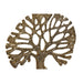 Decorative Figure Home ESPRIT Golden Natural Tree Colonial 28 x 5 x 28 cm - Декорация и Осветление<<<Дом