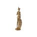 Decorative Figure Home ESPRIT Golden Resin 10 x 10 x 37 cm - Декорация и Осветление<<<Дом Градина<<<BigBuy&&&Други