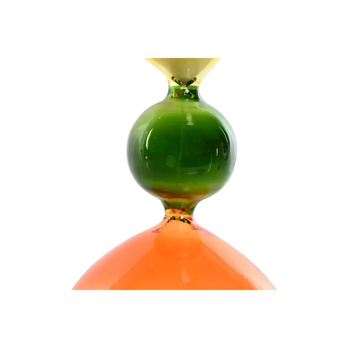 Decorative Figure Home ESPRIT Green Orange 10,3 X 10,3 X 19,5 cm Hourglass (2 Units) - Декорация и Осветление<<<Дом