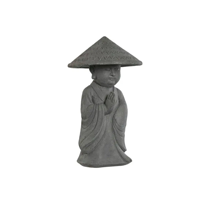 Decorative Figure Home ESPRIT Grey Monk Oriental 30 x 30 x 51 cm - Декорация и Осветление<<<Дом