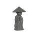 Decorative Figure Home ESPRIT Grey Monk Oriental 30 x 30 x 51 cm - Декорация и Осветление<<<Дом