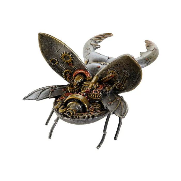 Decorative Figure Home ESPRIT Grey Multicolour Beetles 22 x 14 x 11 cm - Декорация и Осветление<<<Дом
