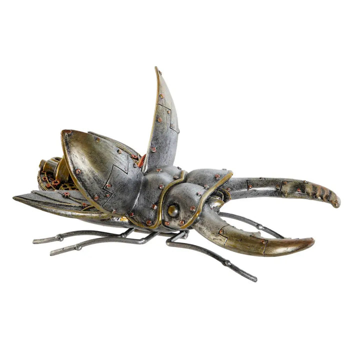 Decorative Figure Home ESPRIT Grey Multicolour Beetles 22 x 14 x 11 cm - Декорация и Осветление<<<Дом